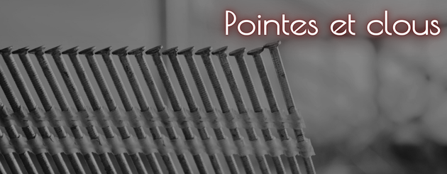 pointes et clous chantier